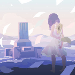 This is a pixiv picture whose title is あの夏へ逝きて.