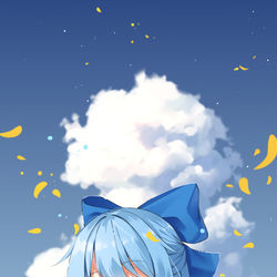 This is a pixiv picture whose title is Popsicle Cirno.