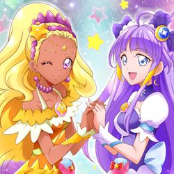This is a pixiv picture whose title is ソレイユとセレーネ.