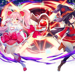 This is a pixiv picture whose title is Explosion！.