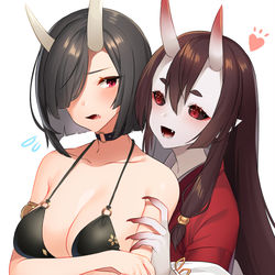 This is a pixiv picture whose title is 八重蜘蛛と春霞.