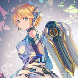 This is a pixiv picture whose title is 白フィオルン×赤フィオルン.