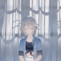 This is a pixiv picture whose title is 居家符.