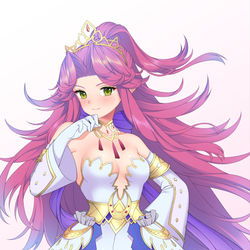 This is a pixiv picture whose title is アンジェラ (聖剣伝説).