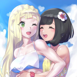 This is a pixiv picture whose title is うきわ.