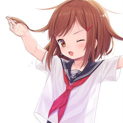 This is a pixiv picture whose title is 夏服雷.