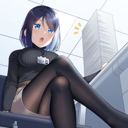 This is a pixiv picture whose title is その作業でしたら私が全部やっておきましたよ.