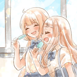 This is a pixiv picture whose title is あんになちゃん！.