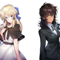 This is a pixiv picture whose title is アウロラとジゼル.