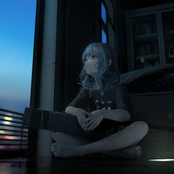 This is a pixiv picture whose title is Pieces.