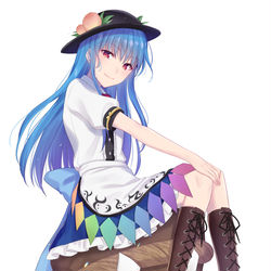 This is a pixiv picture whose title is 天子ちゃん.