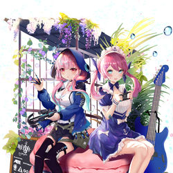 This is a pixiv picture whose title is 蓝毒跟夸哥互换.
