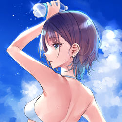 This is a pixiv picture whose title is 浅倉透.