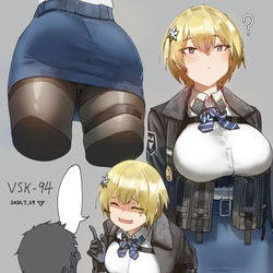 This is a pixiv picture whose title is VSK-94.