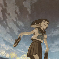 This is a pixiv picture whose title is ばいばい。.