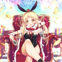 This is a pixiv picture whose title is こころちゃんバニー.