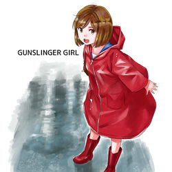 This is a pixiv picture whose title is レインコート ヘンリエッタ.