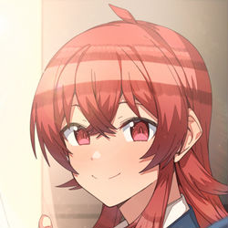 This is a pixiv picture whose title is かほの後ろの席.
