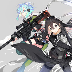 This is a pixiv picture whose title is SAO.