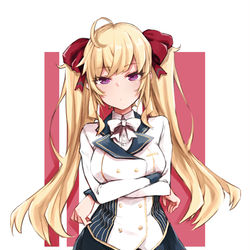 This is a pixiv picture whose title is お嬢.