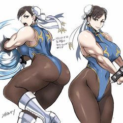 This is a pixiv picture whose title is 春麗.