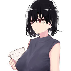 This is a pixiv picture whose title is 怖いお姉さん.