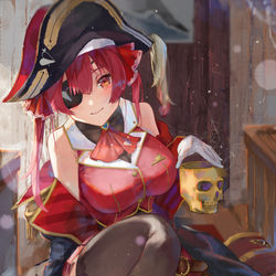 This is a pixiv picture whose title is 宝鐘マリン.