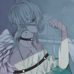 This is a pixiv picture whose title is Angel?.