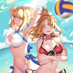 This is a pixiv picture whose title is 水着.
