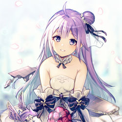 This is a pixiv picture whose title is 嫁コーンちゃん.