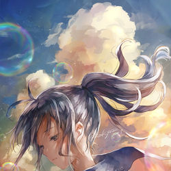 This is a pixiv picture whose title is 無題.