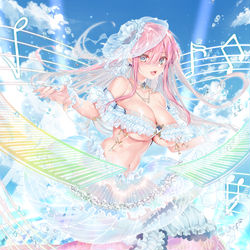 This is a pixiv picture whose title is 奏楽のイデア フレデリカ.