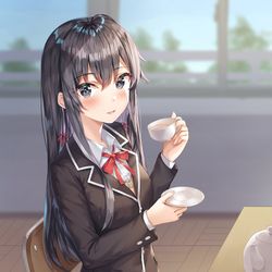 This is a pixiv picture whose title is 雪ノ下雪乃.