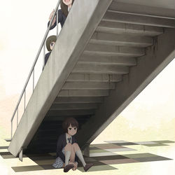 This is a pixiv picture whose title is 見下ろされたくないだけだ.
