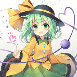 This is a pixiv picture whose title is こいしちゃん.