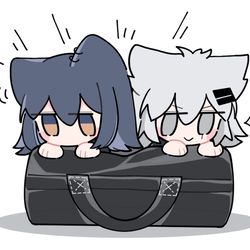 This is a pixiv picture whose title is 最近画的🐺🐺.