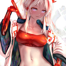 This is a pixiv picture whose title is ニェン.