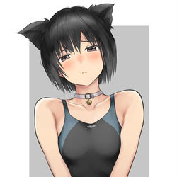 This is a pixiv picture whose title is ネコ七咲.