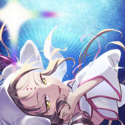 This is a pixiv picture whose title is 「この世に人は私だけ」.