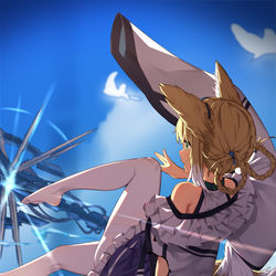 This is a pixiv picture whose title is 铃兰.