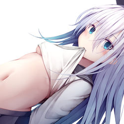 This is a pixiv picture whose title is 響.