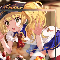 This is a pixiv picture whose title is モニ誕.