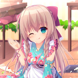 This is a pixiv picture whose title is い、いらっしゃいませ～(๑ゝڡ◕๑).