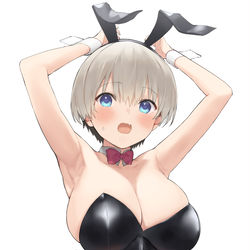 This is a pixiv picture whose title is 宇崎ちゃんバニー.