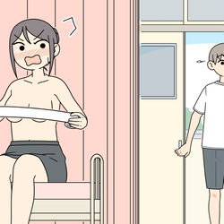 This is a pixiv picture whose title is 「絆創膏くださーい・・・あれ、先生いないのかな？」.