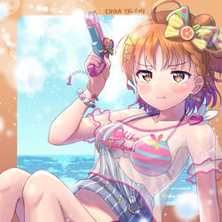 This is a pixiv picture whose title is 千歌ちゃん！.