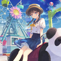 This is a pixiv picture whose title is Heavenly fragments.