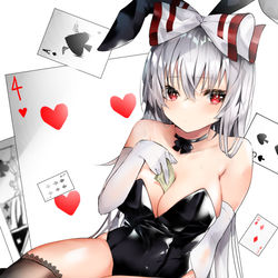 This is a pixiv picture whose title is 🐰.