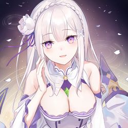 This is a pixiv picture whose title is エミリア.