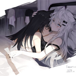 This is a pixiv picture whose title is 睡觉.
